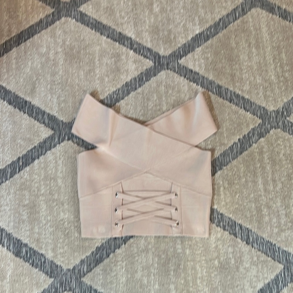 Guess bandage cropped top